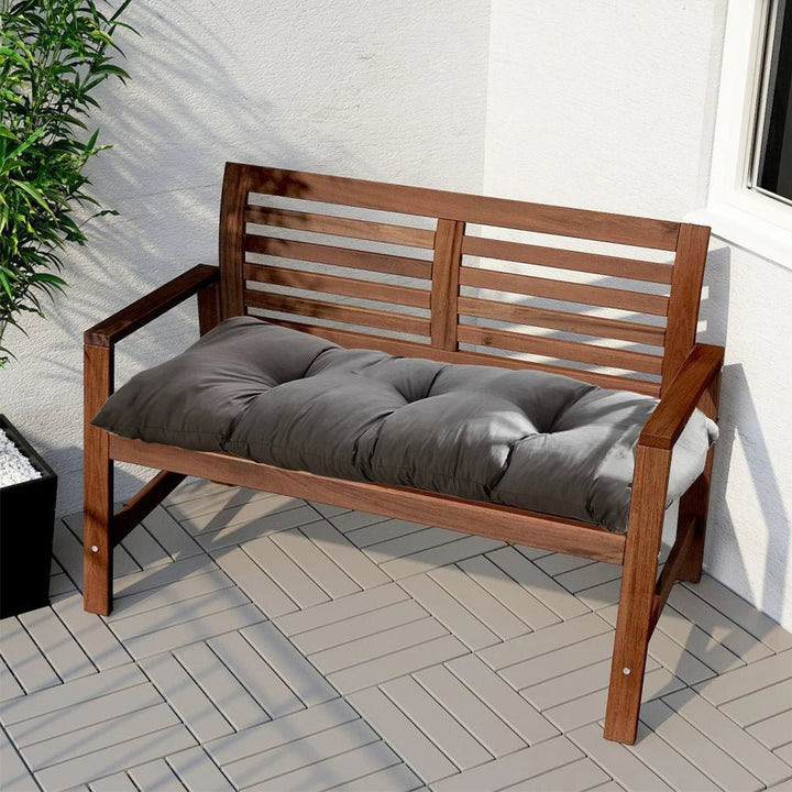 OUTCUSH – Quilted outdoor bench cushion for weatherproof seating comfort Vestragear