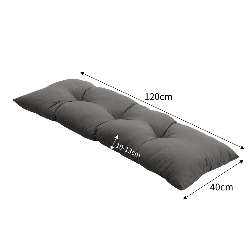 OUTCUSH – Quilted outdoor bench cushion for weatherproof seating comfort Vestragear