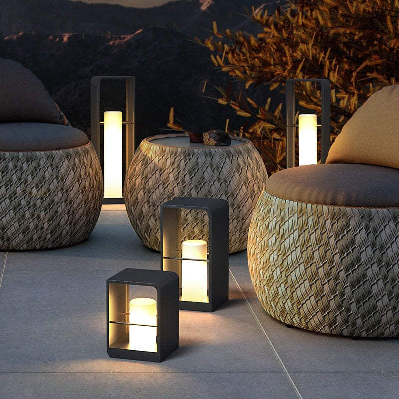 Luminara Lámpara Exterior IP65 – Resistente al Clima con Luz LED Cálida