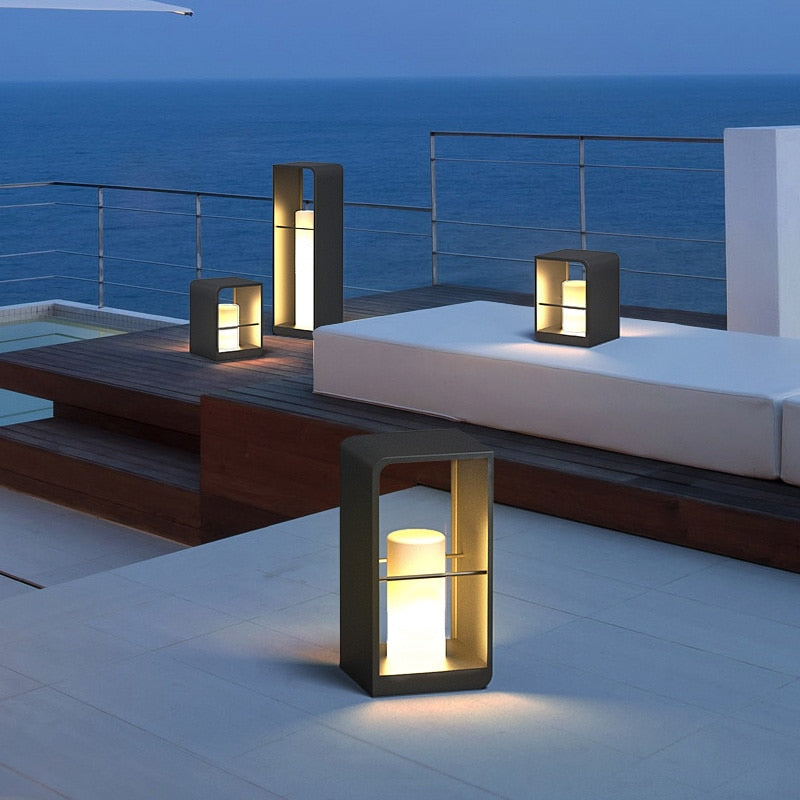 Luminara Lámpara Exterior IP65 – Resistente al Clima con Luz LED Cálida