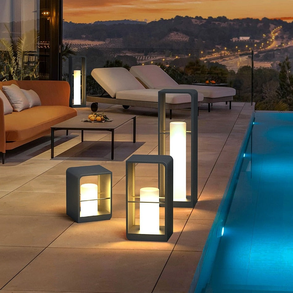 Luminara Lámpara Exterior IP65 – Resistente al Clima con Luz LED Cálida