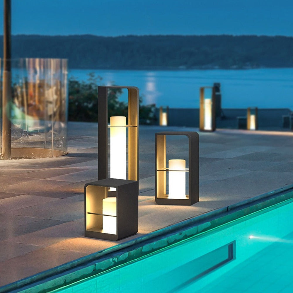 Luminara Lámpara Exterior IP65 – Resistente al Clima con Luz LED Cálida