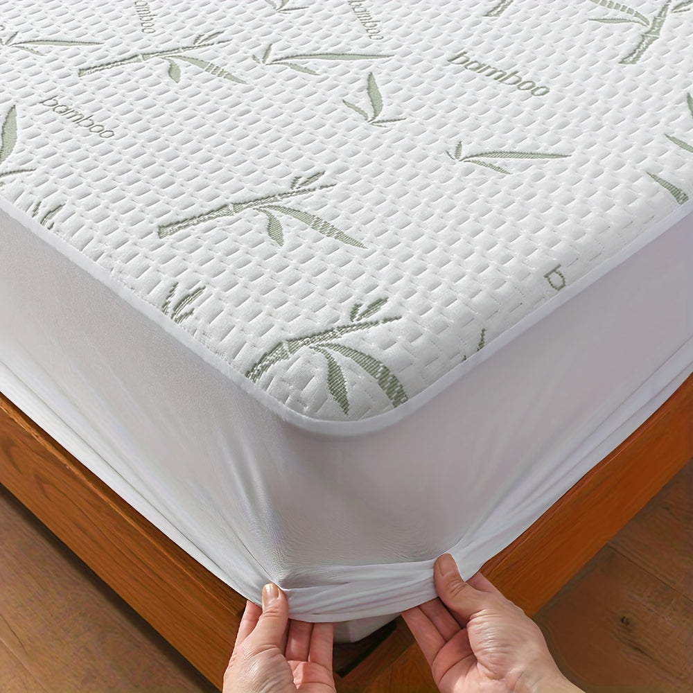 BambooCool Matrasbeschermer – Ademend en Koelend voor Verbeterd Slaapcomfort 0