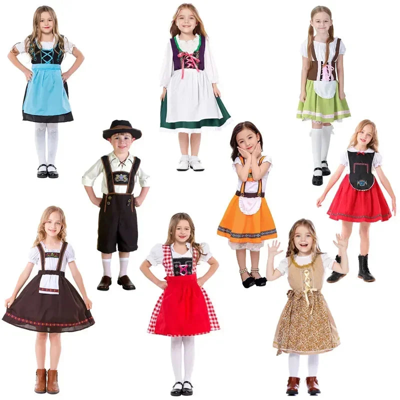 BavariaKids – Costume d'Oktoberfest pour enfants – Look traditionnel authentique