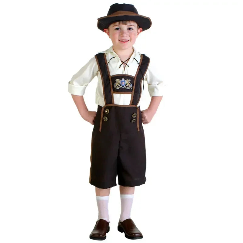 BavariaKids – Costume d'Oktoberfest pour enfants – Look traditionnel authentique