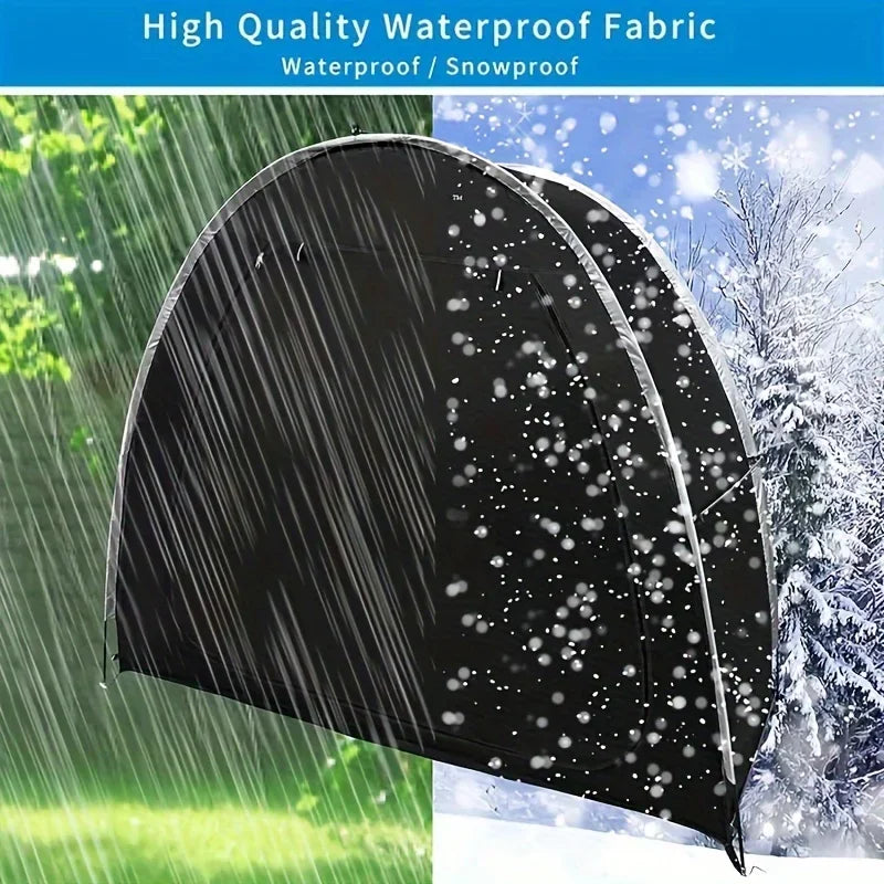 Veltrix Tenda per a Bicicletes – Emmagatzematge Resistents a la Intempèrie per a Bicicletes i Accessoris