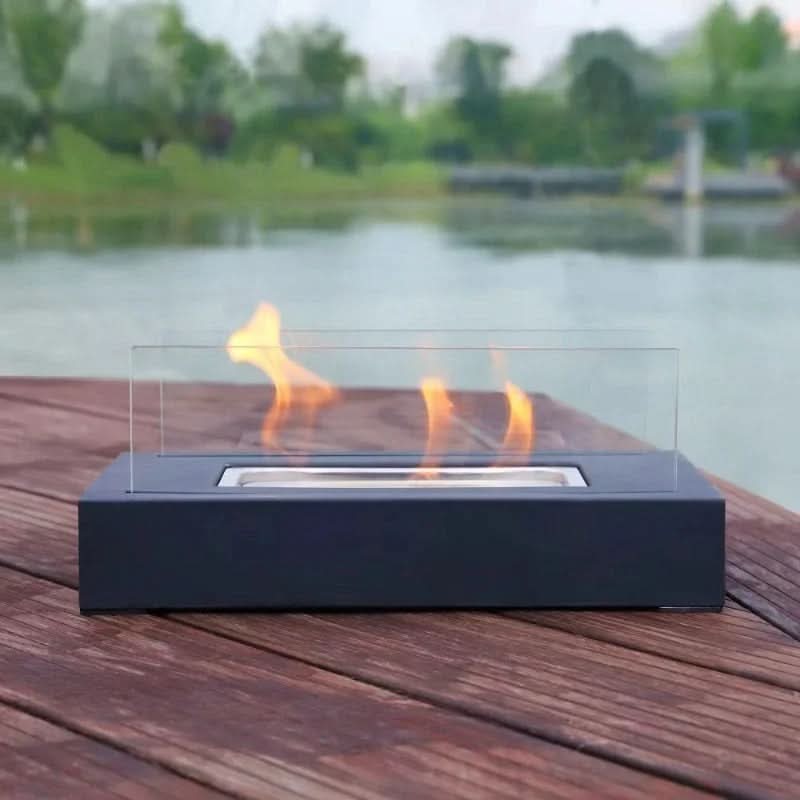 Bio Ethanol Tafelhaard - Draagbare Tafelhaard Voor Binnen en Buiten, Stijlvol en Rookvrij 7