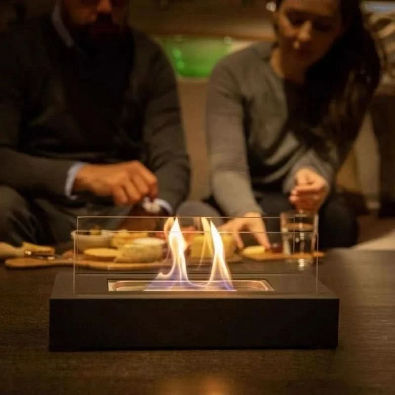 Bio Ethanol Tafelhaard - Draagbare Tafelhaard Voor Binnen en Buiten, Stijlvol en Rookvrij 8