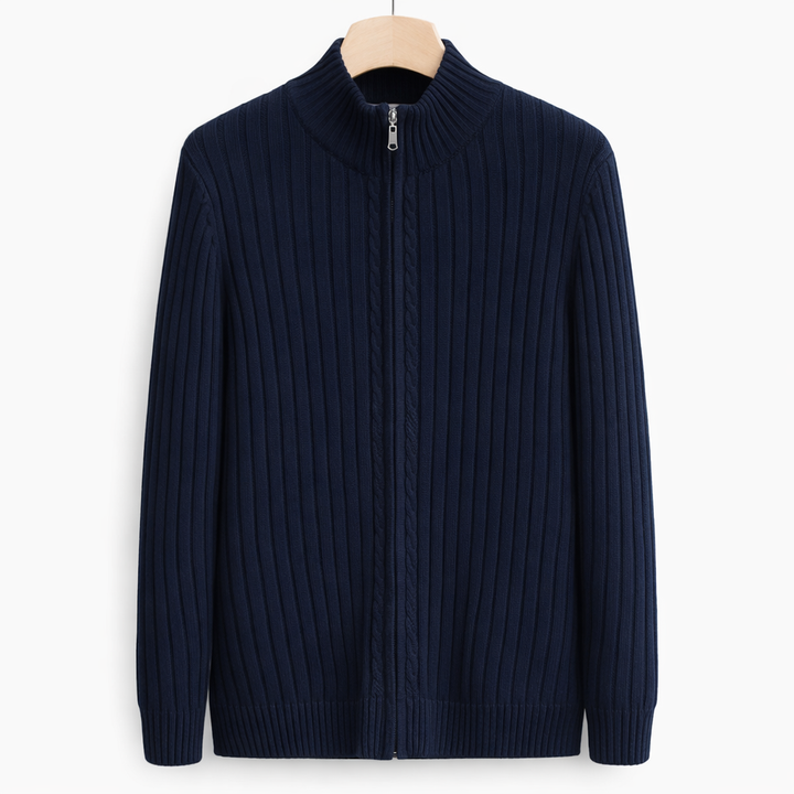 Gilet homme slim à fermeture éclair – polyester stretch léger pour un style quotidien moderne