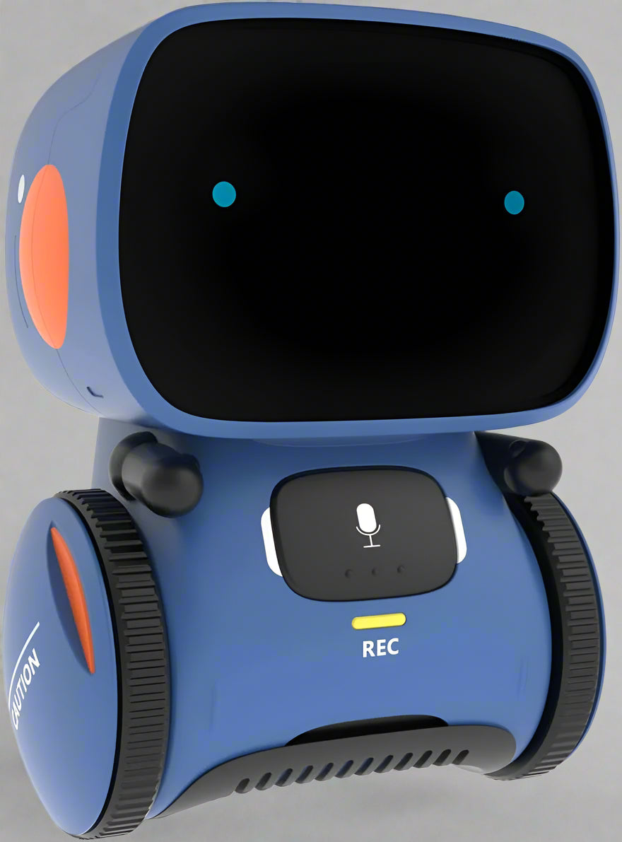 PlayVibe Mini Robot da Ballo – Interattivo, Controllato a Voce &amp; Con Registrazione Audio