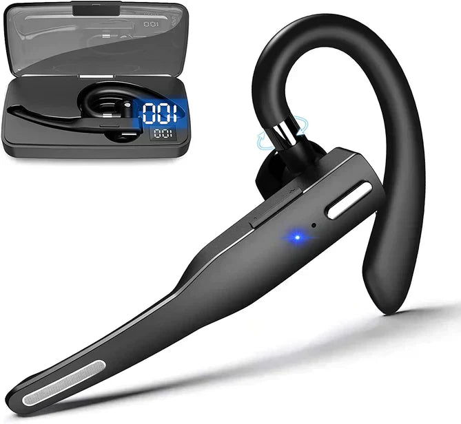 Bluetooth 5.1 Noise Cancelling Headset met dubbele microfoon voor mannen 1