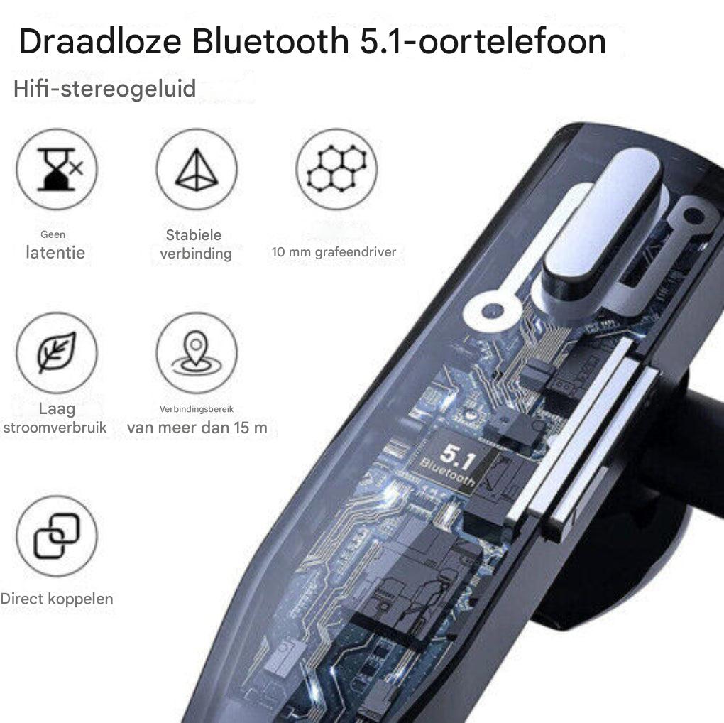 Bluetooth 5.1 Noise Cancelling Headset met dubbele microfoon voor mannen 6