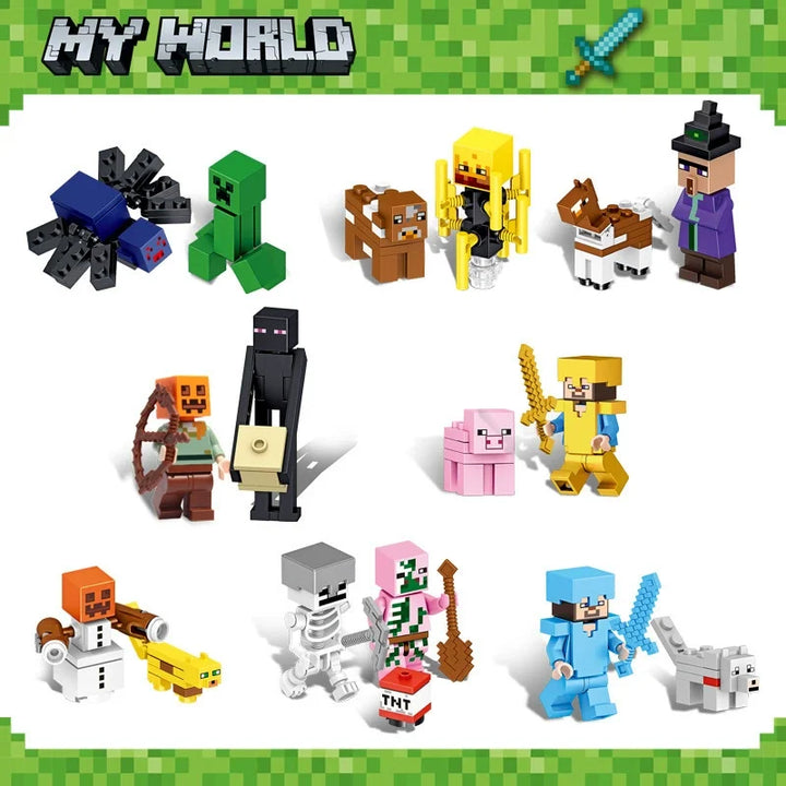 Set de Bloques BlockCraft – más de 500 bloques coloridos para diversión creativa y educativa