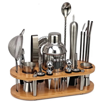 Mixora – Set cocktail professionale 23 pezzi (350–750 ml) kit da bar
