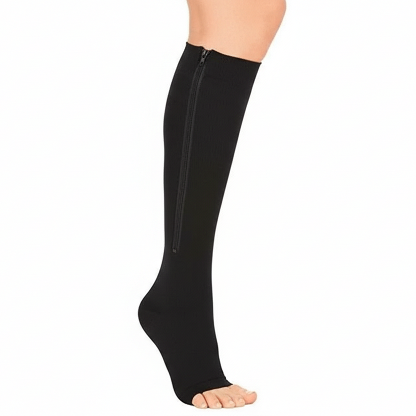 CIRCULARELIEF – Compressiekousen met ritssluiting voor ondersteuning en verlichting 0