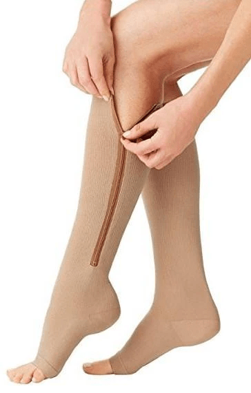 CIRCULARELIEF – Compressiekousen met ritssluiting voor ondersteuning en verlichting 9