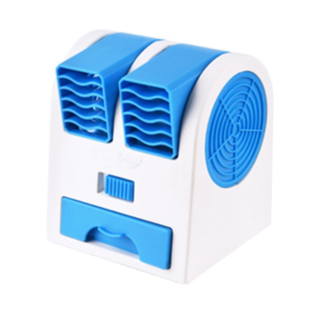 COOLBREEZE – Mini-airconditioner met USB-aansluiting, stille werking en dubbele luchtuitlaat. 5