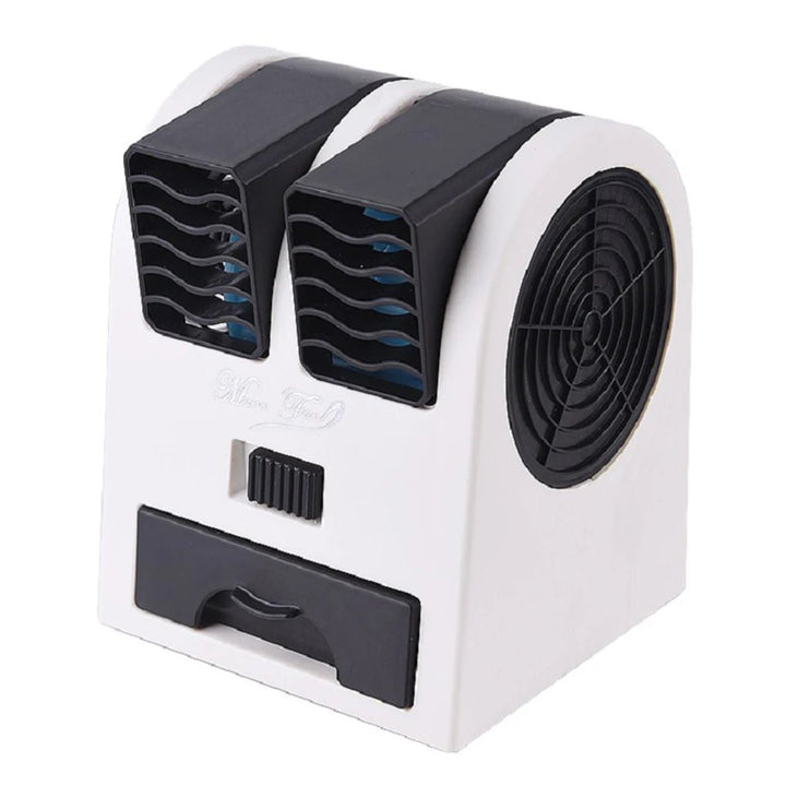COOLBREEZE – Mini-airconditioner met USB-aansluiting, stille werking en dubbele luchtuitlaat. 7