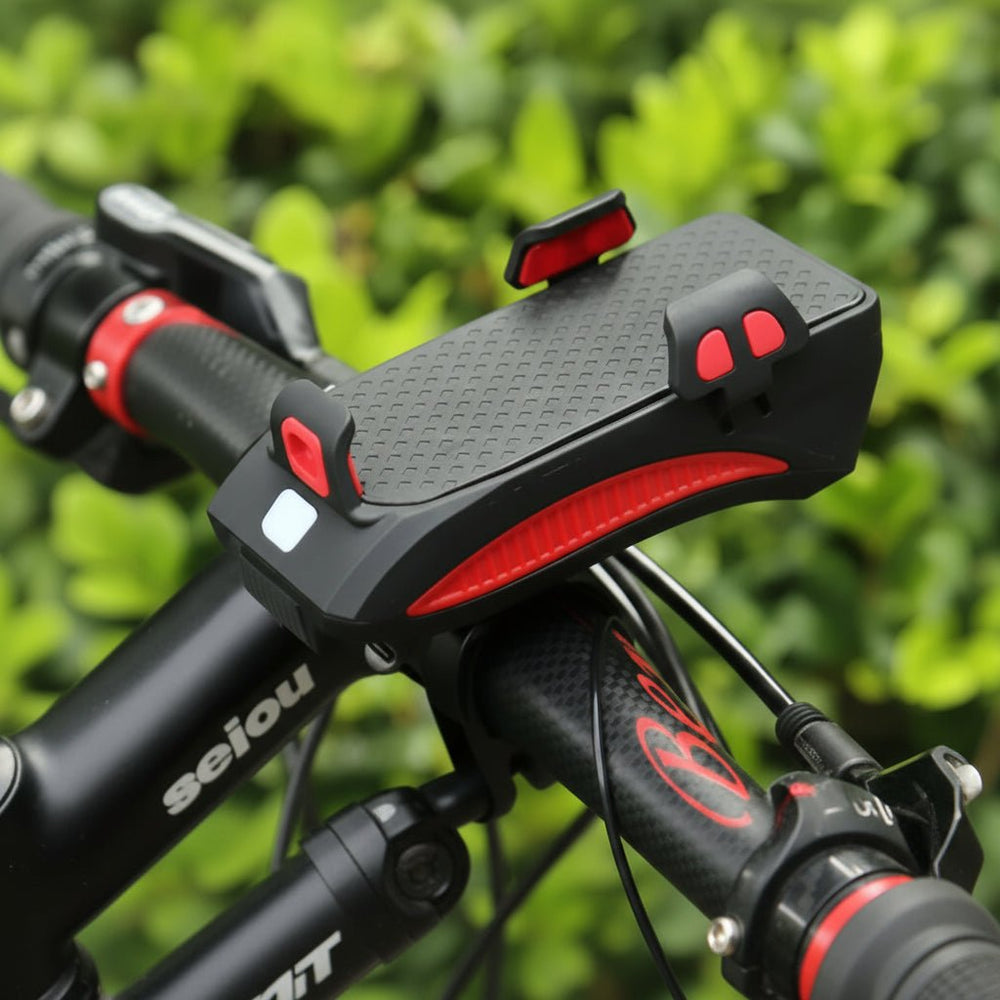 CYCLOLIGHT – Fietskoplamp met powerbank en telefoonhouder 1