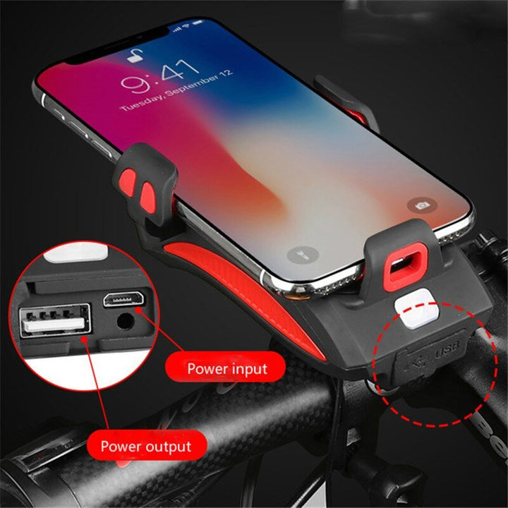 CYCLOLIGHT – Fietskoplamp met powerbank en telefoonhouder 3