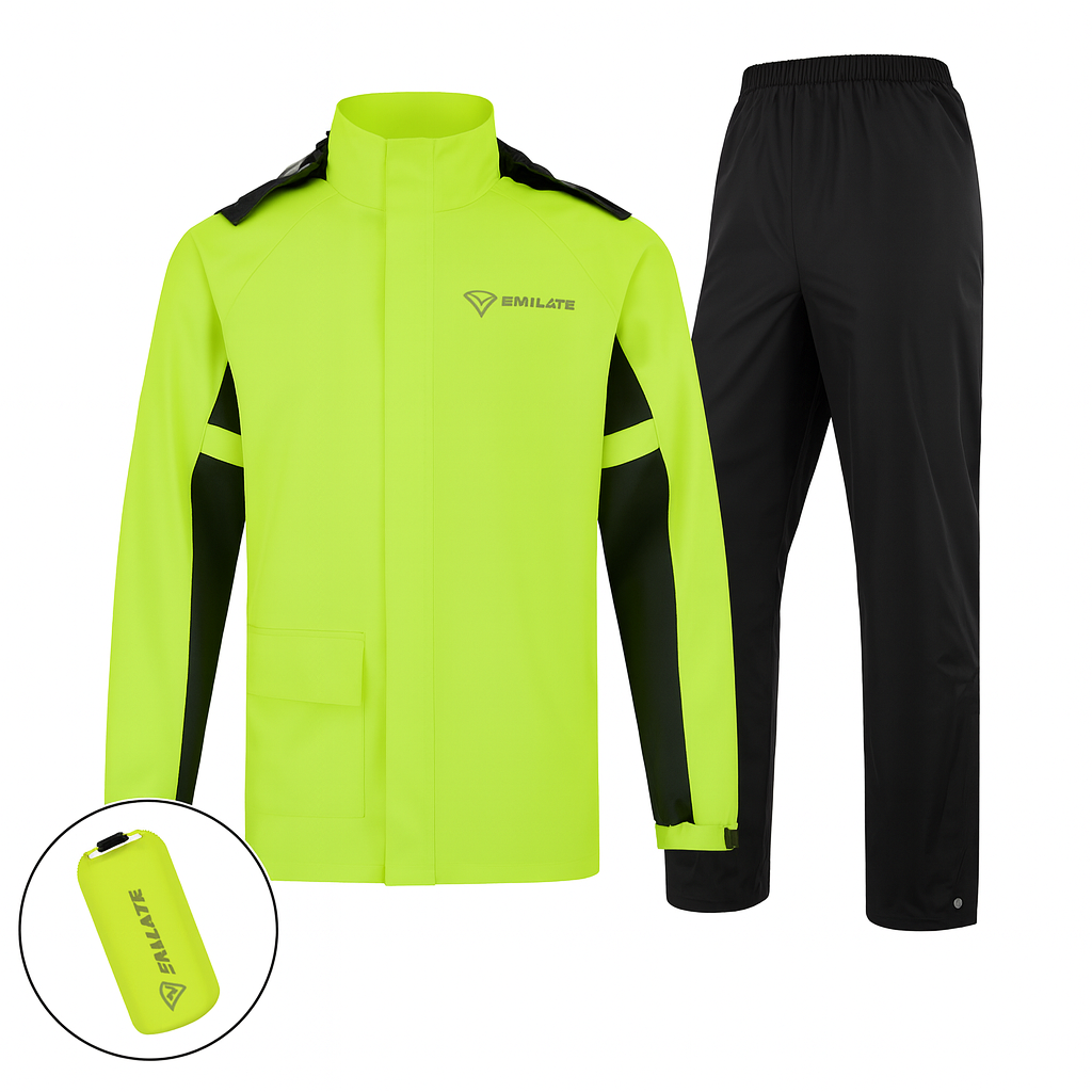 Veltano chaqueta impermeable para motor – Chaqueta unisex impermeable con diseño transpirable y ligero