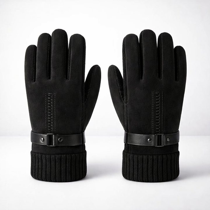 Herenhandschoenen Leer Winddicht | Warm &amp; Touchscreen Geschikt VestraGear