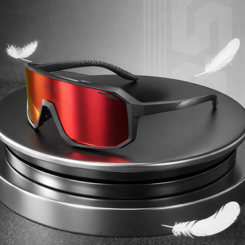 Zonnebril UV400 – TR90 Lichtgewicht Sportbril met Heldere High-Definition Lens Vestragear
