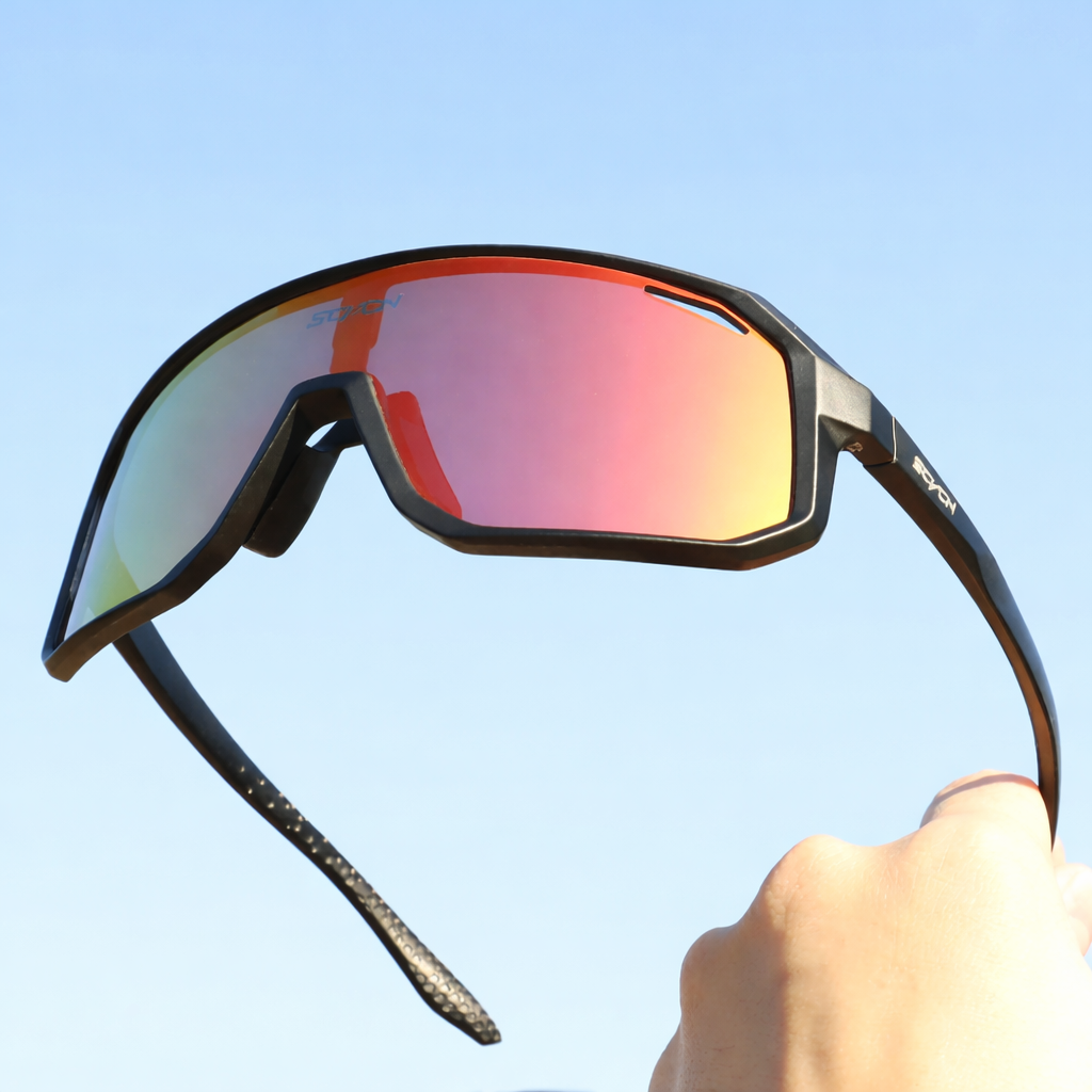 Zonnebril UV400 – TR90 Lichtgewicht Sportbril met Heldere High-Definition Lens Vestragear