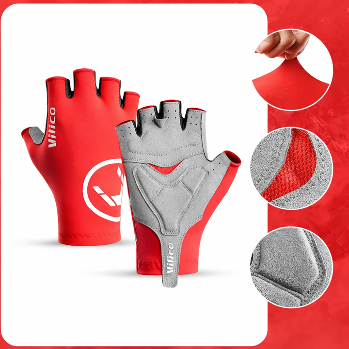 Halfvinger Fietshandschoenen – Antislip Grip &amp; Ademend Comfort voor MTB en Racefiets Vestragear