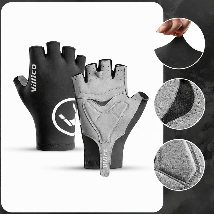 Halfvinger Fietshandschoenen – Antislip Grip &amp; Ademend Comfort voor MTB en Racefiets Vestragear