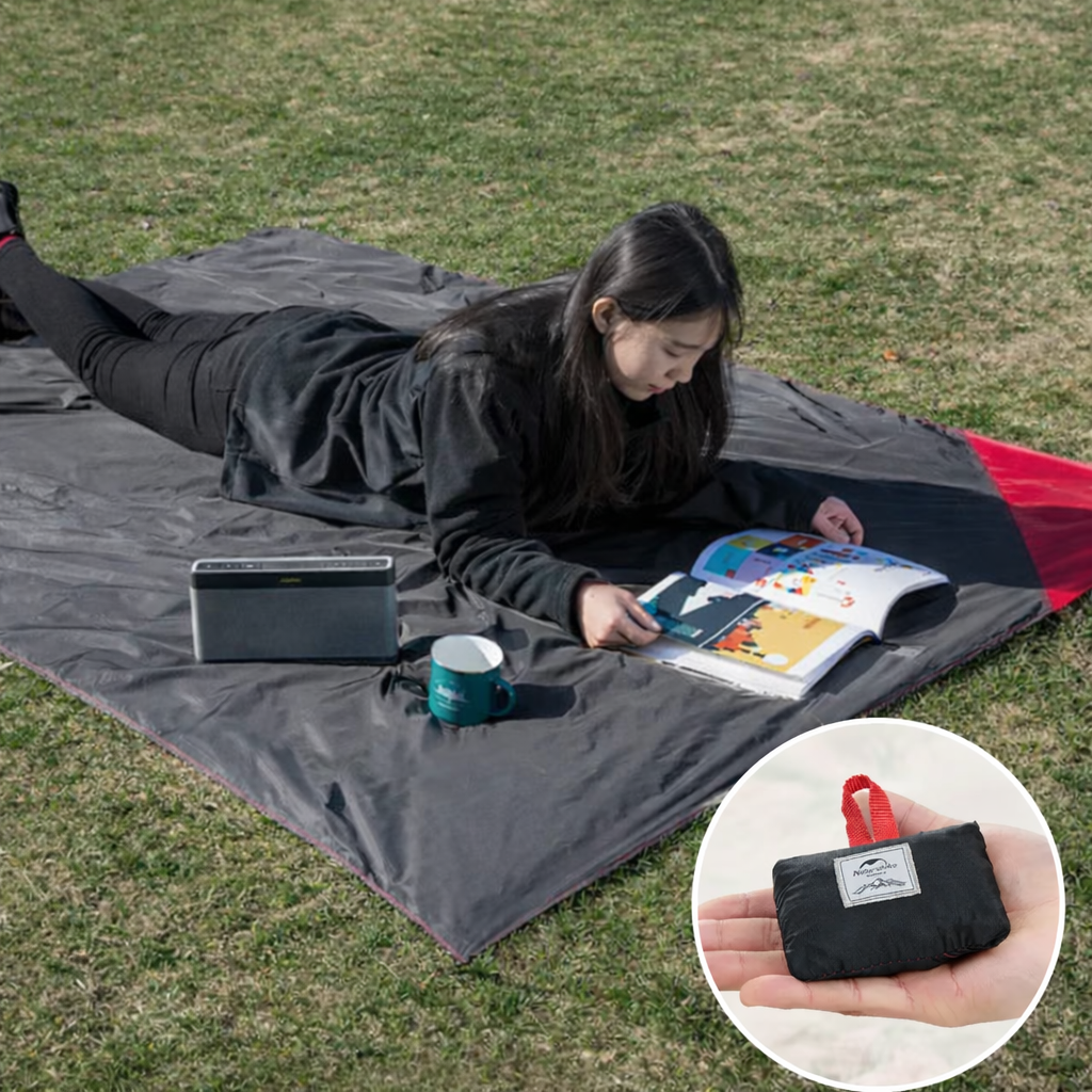 Waterdichte Picknickdeken – Zandvrij Polyester & Compact Opvouwbaar (200×150) Vestragear