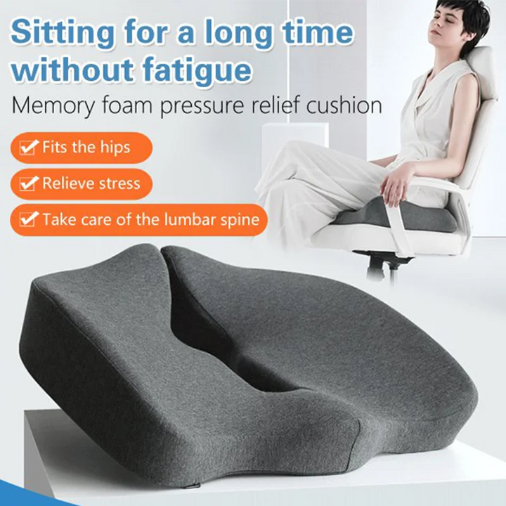 Almofada PostureEase ComfortPlus – Espuma de Memória Ergonómica contra Dor nas Costas