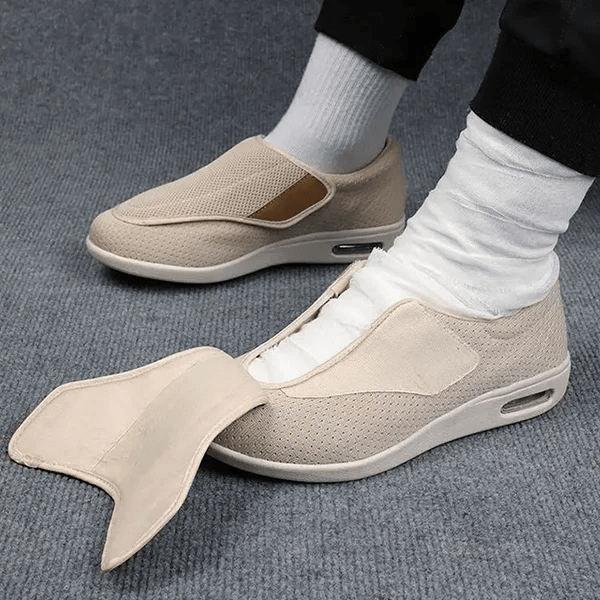 ComfortFit | Diabetikerschuhe mit Memory-Schaum & Zero-Drop-Design | Extra breite Passform für geschwollene Füße 0