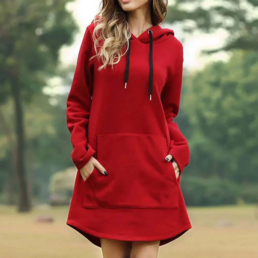 Comfortabel Hoodie Lang Voor Dames - Manon 0