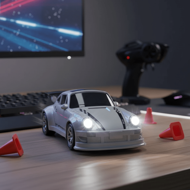Compacte 1:64 Radiografisch Bestuurbare Driftauto met Afstandsbediening 0