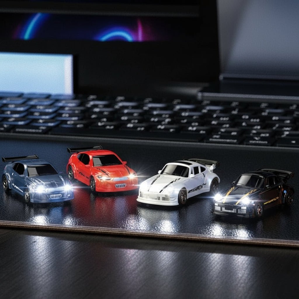 Compacte 1:64 Radiografisch Bestuurbare Driftauto met Afstandsbediening 1