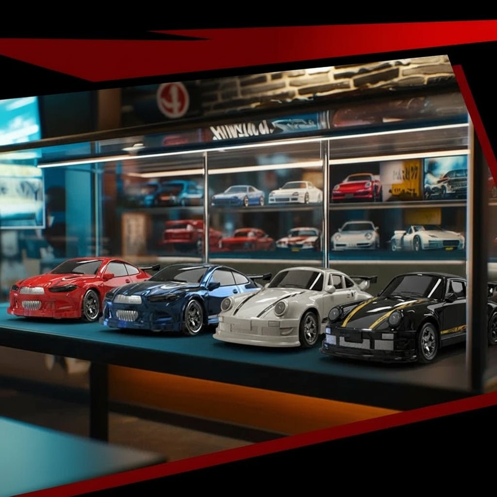 Compacte 1:64 Radiografisch Bestuurbare Driftauto met Afstandsbediening 2