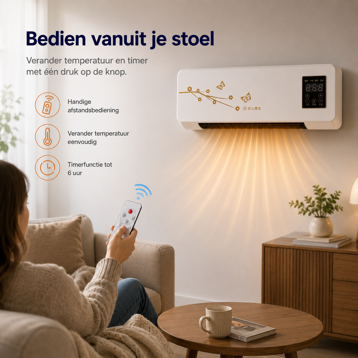 CoolBreeze Mini Air Circulator | Efficiënte luchtcirculatie voor ultiem comfort 2