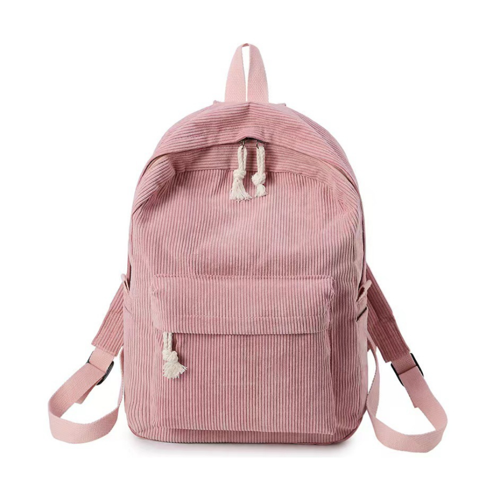 Corduroy rugzak – voor school en dagelijks gebruik 1