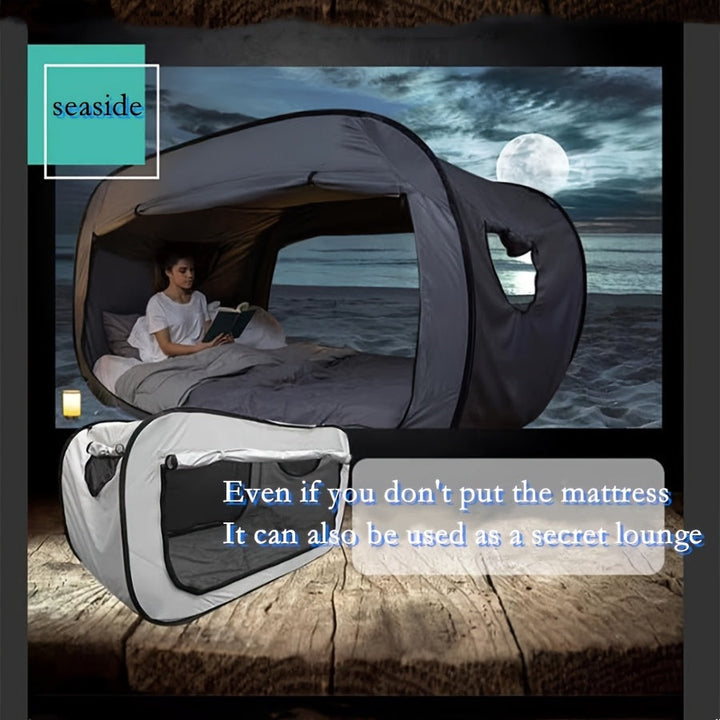 CozyNest Vouw Tentbed – Bescherming en Rust Binnen Handbereik 3