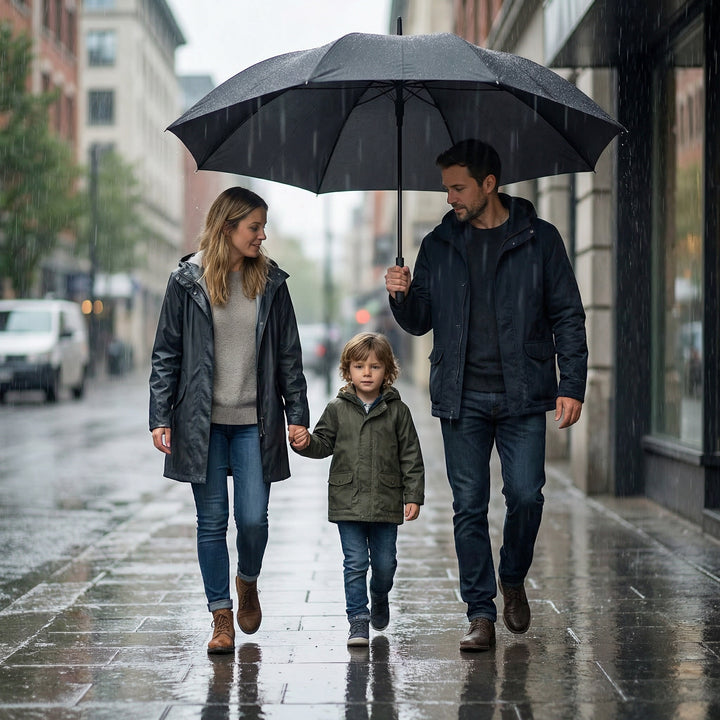 Parapluie XXL – Parapluie pliant très grand pour plusieurs personnes