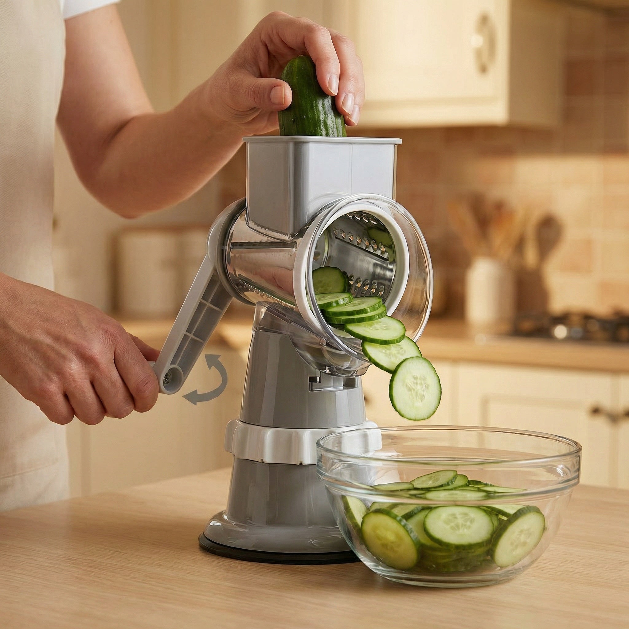 Affettatrice per verdure – Utensile da cucina multifunzione con accessori intercambiabili