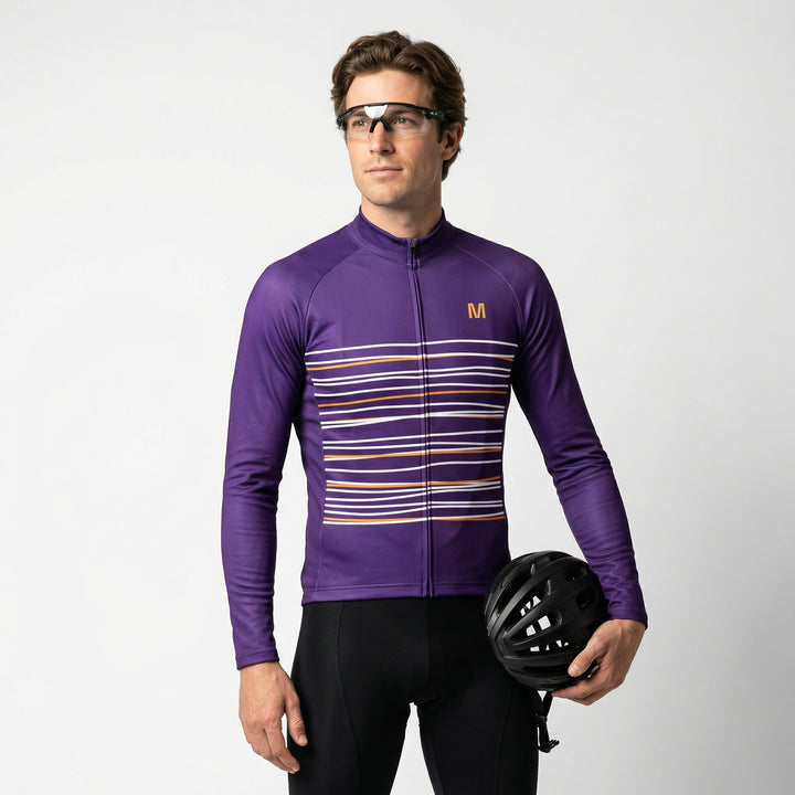 Chaqueta de bicicleta para hombre con forro térmico | Calor y comodidad para el invierno