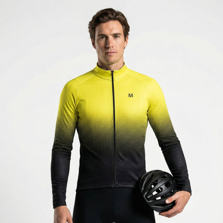 Chaqueta de bicicleta para hombre con forro térmico | Calor y comodidad para el invierno