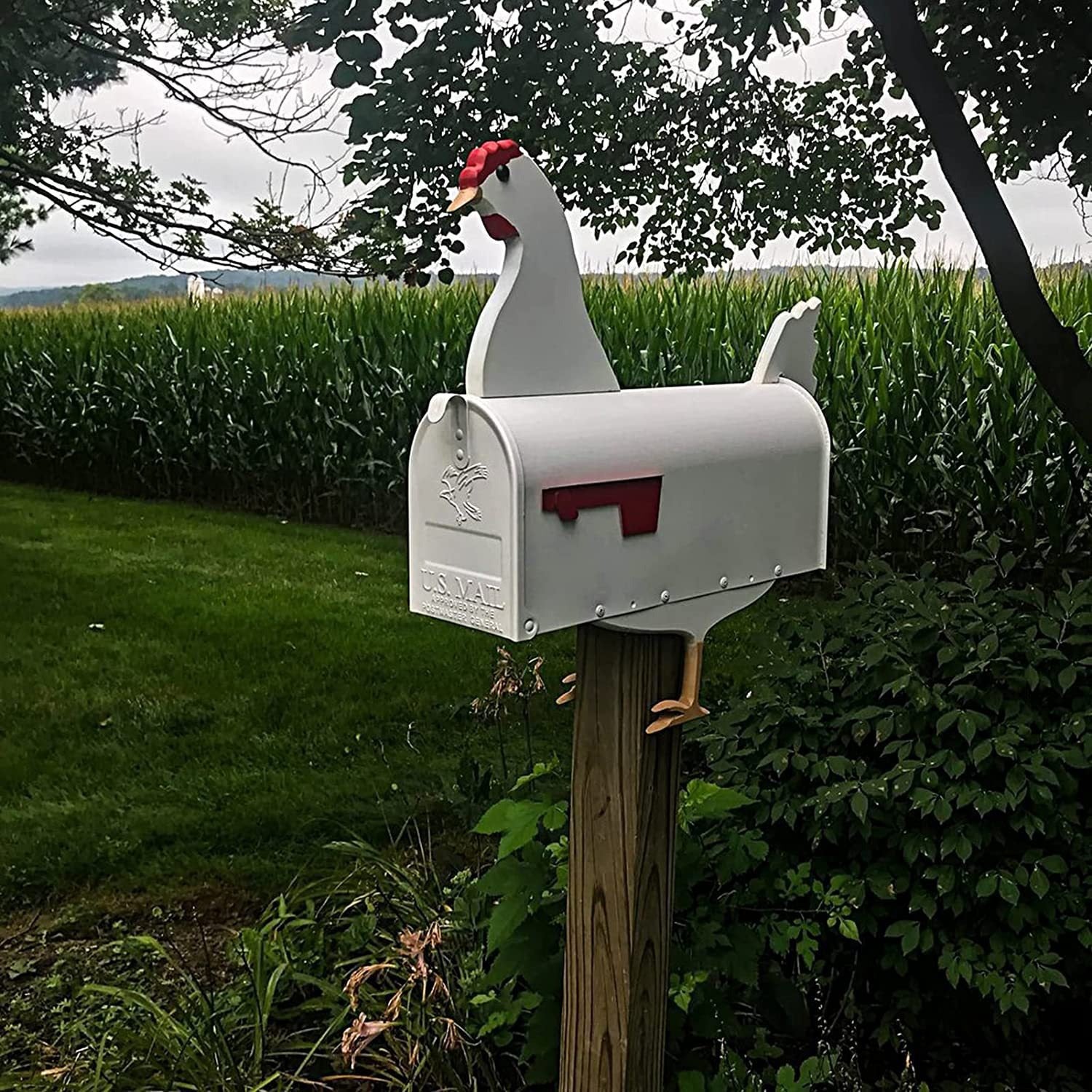 CritterPost | Weerbestendige Dieren-Thema Brievenbus voor Unieke Buitenhuisdecoratie 3