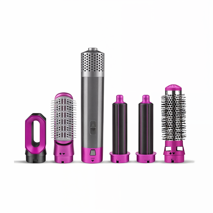 StyleMate – 5-in-1 föhnborstel met ionentechnologie &amp; stylingopzetstukken