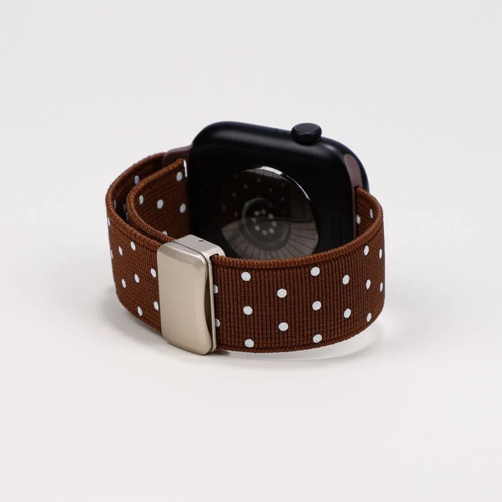 Cute Polka Dot Magnetic Nylon Strap for Apple Watch 1