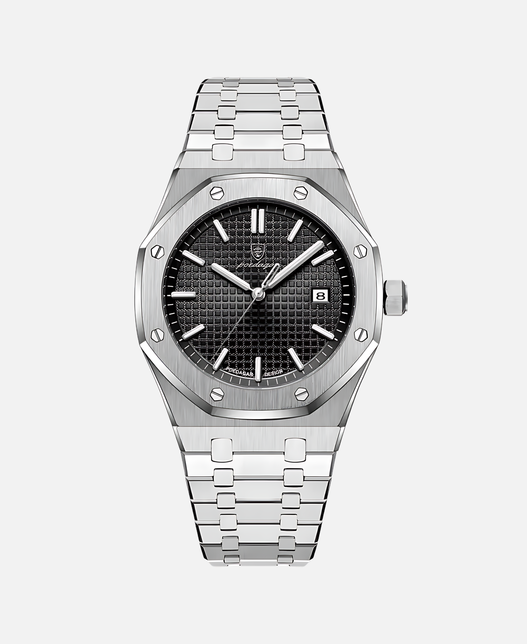 Montelario – Reloj minimalista para hombre con cristal de zafiro y resistente al agua 5 ATM