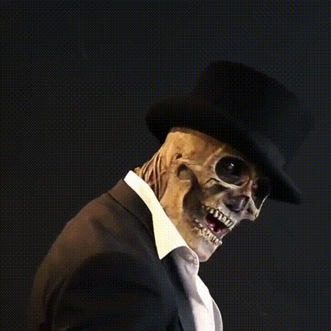 DREADSKULL – Realistische skelettenmasker met hoed voor de ultieme Halloween-transformatie 4