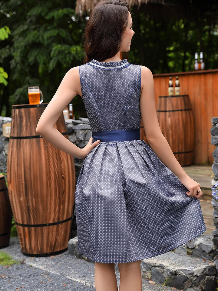BergLiebe – Mini Dirndl para mujer en estilo moderno – Para Oktoberfest y fiesta